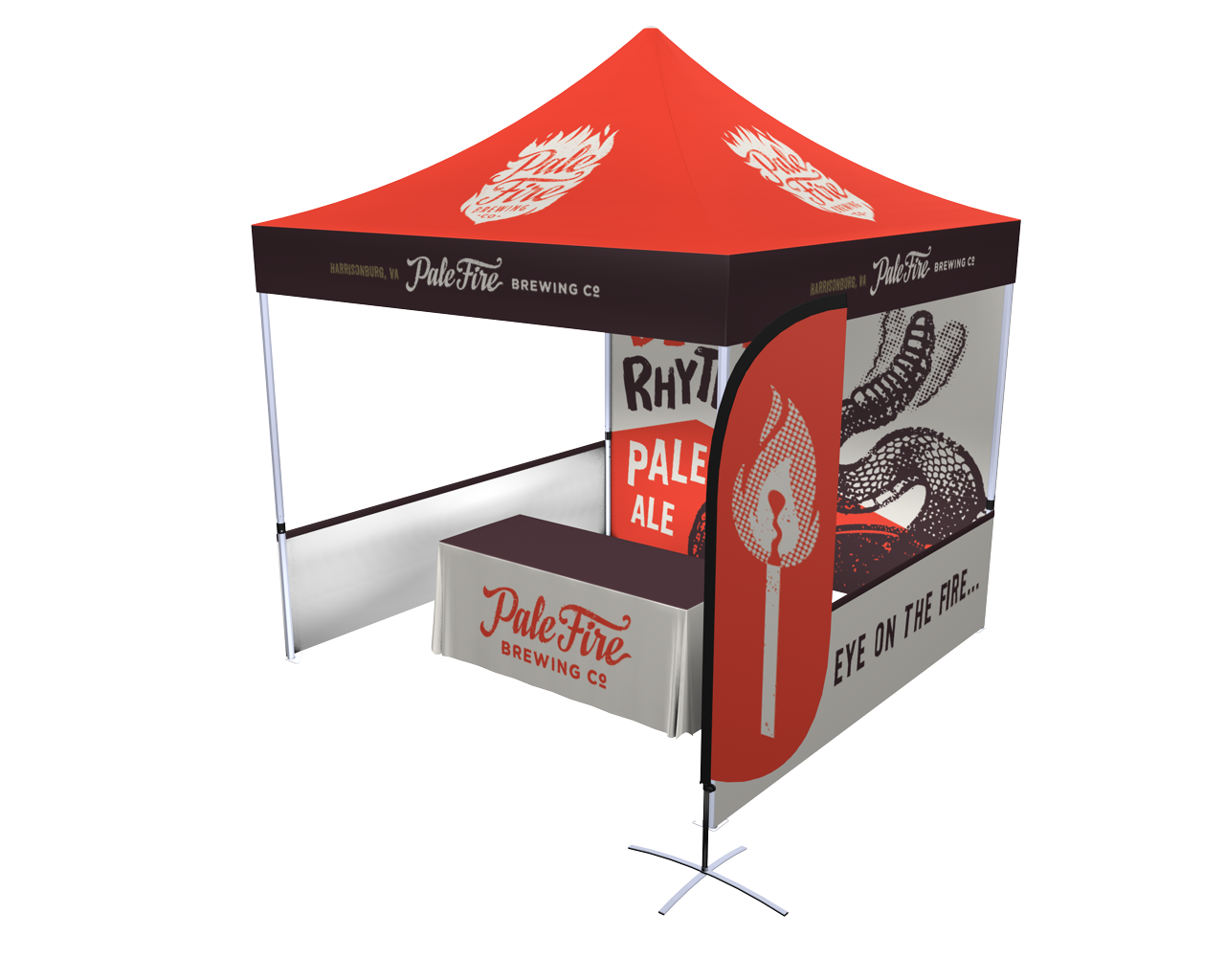 10x10 Popup Tent Deluxe Kit Outdoor Event Display